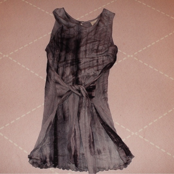 LUCY LOVE Women’s Medium Tie Dye Wrap Dress - Picture 1 of 2